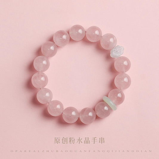 Rose quartz bracelet