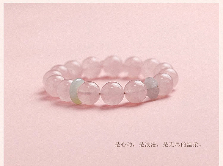 Rose quartz bracelet
