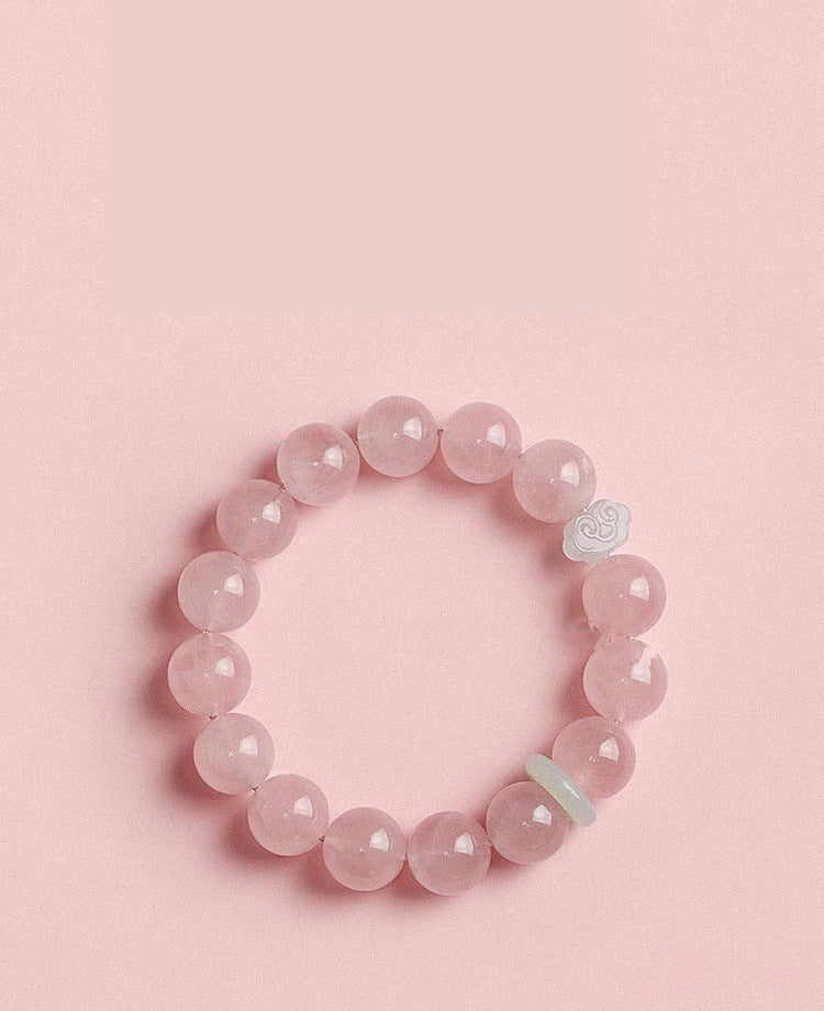 Rose quartz bracelet