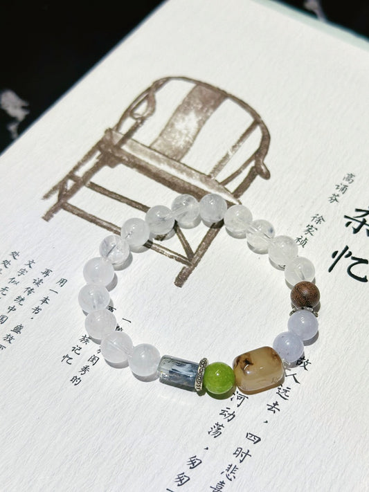 White Crystal Wish Bracelet