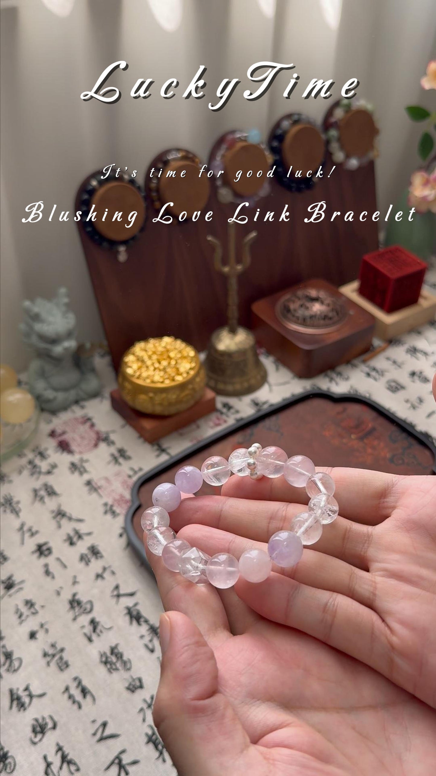 Blushing Love Link Bracelet