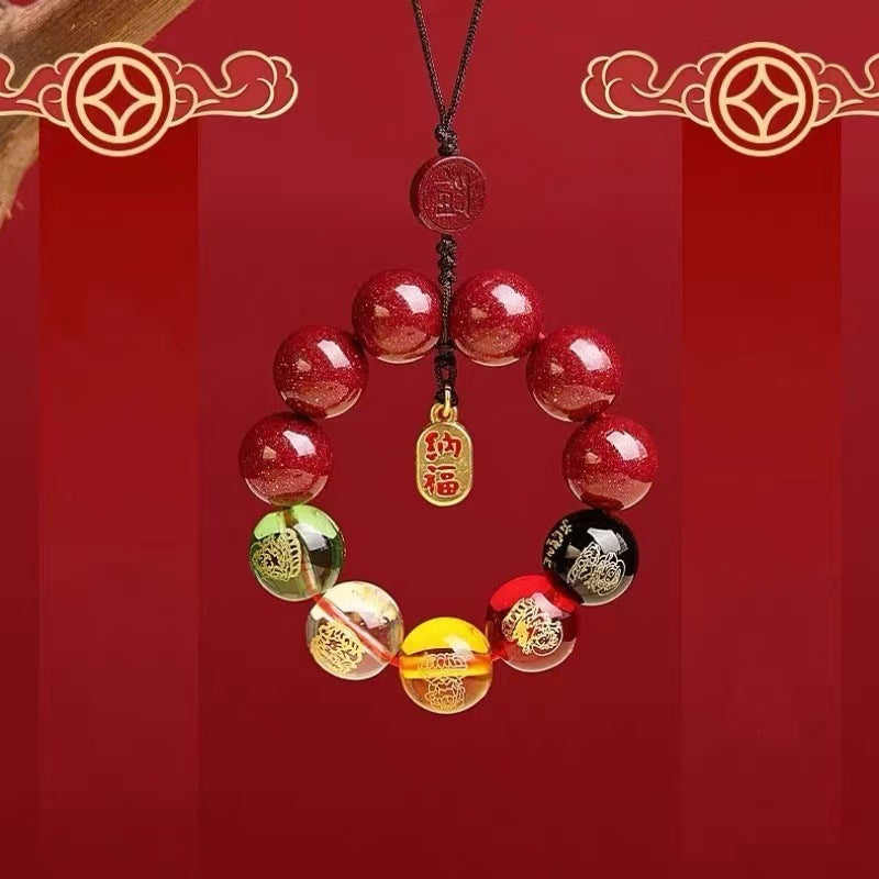 Five Directions Wealth Gods Pendant